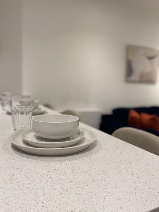 Modern Trafford 1Br Apartment-Free Parking-Cinema Room Manchester Ngoại thất bức ảnh